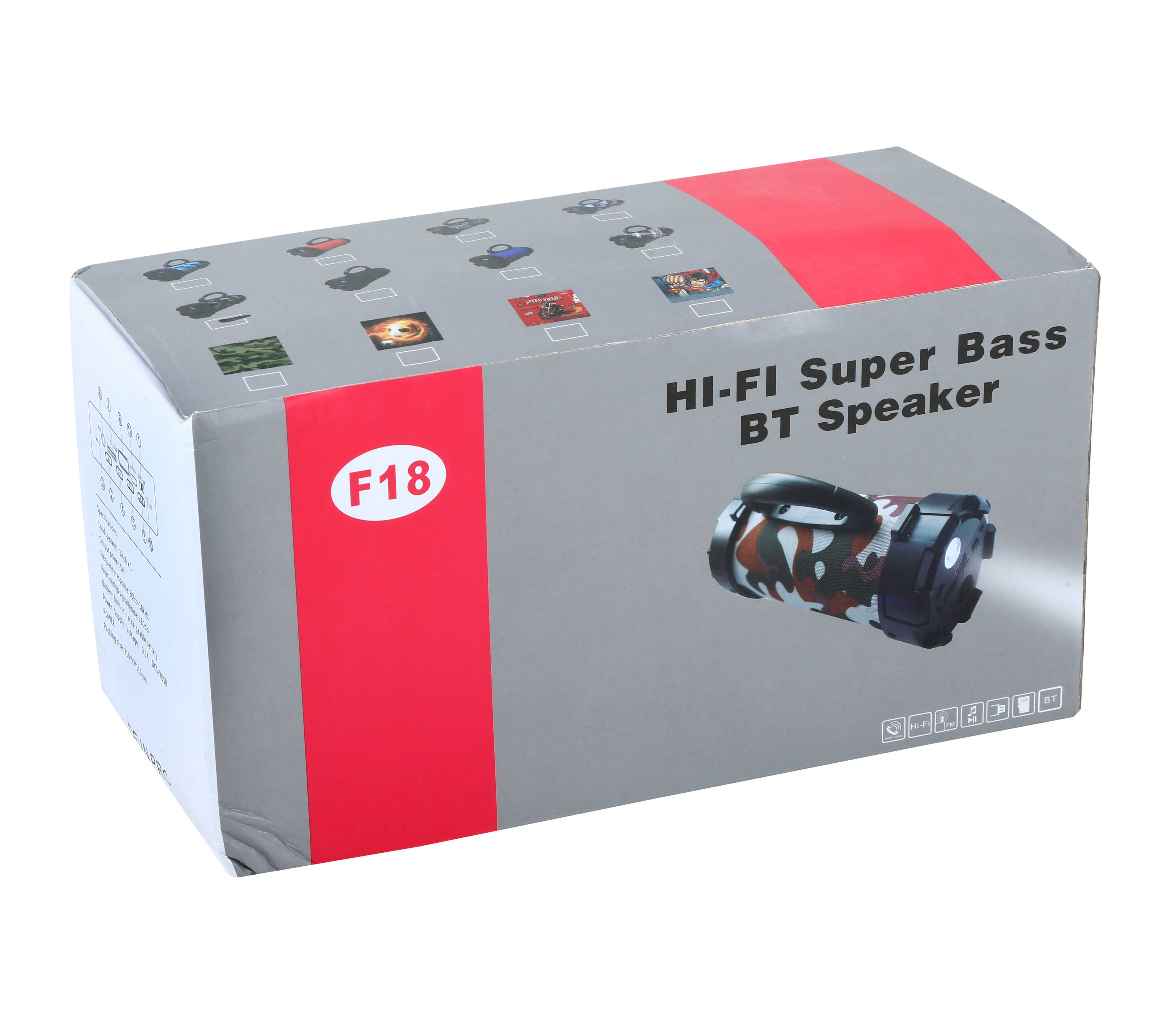 hi fi super bass bt speaker f18