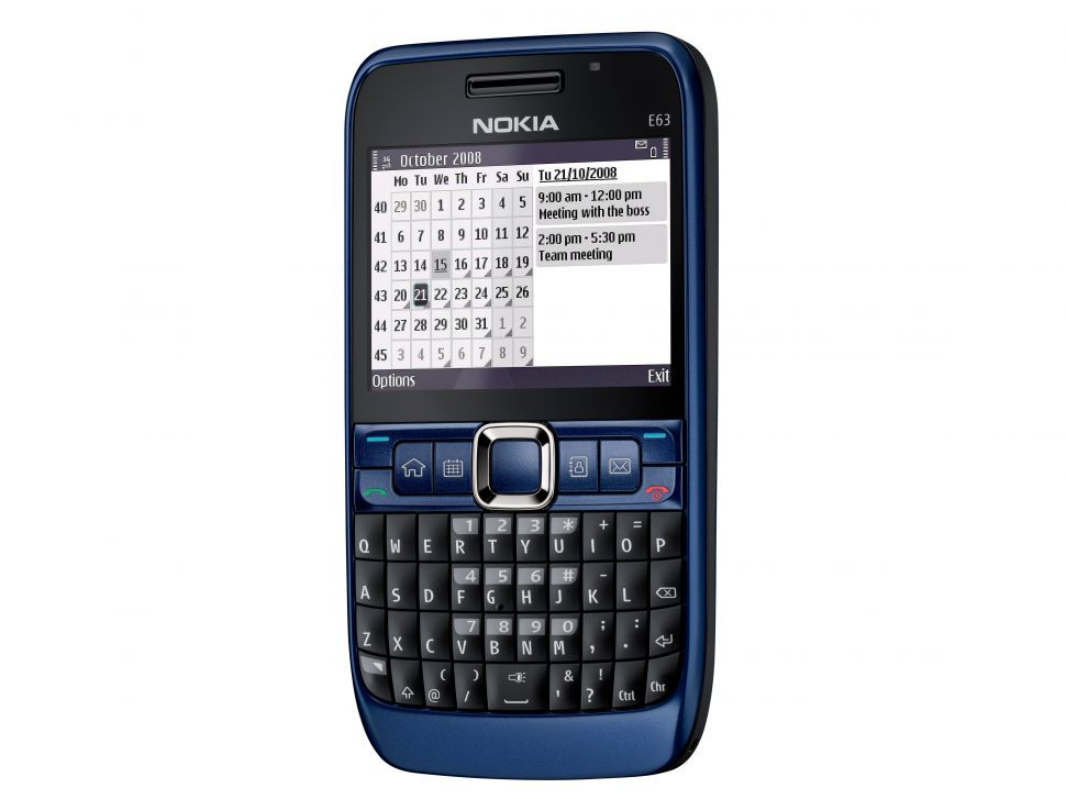 Buy Nokia E63 Phone 3g Blue Refurbished Blue Online At Low