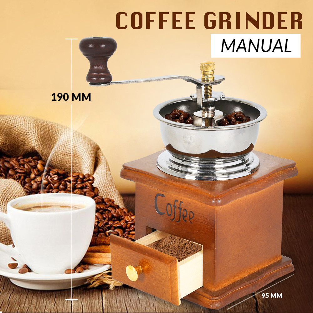 Buy Manual Coffee Grinder ACE-OPEN-0015 Brown Online at Low Price, October 2018's For Best Deal ...